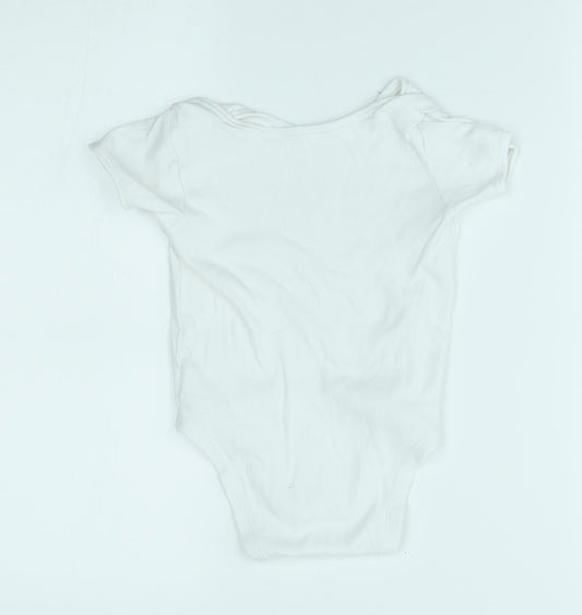 George Baby White Babygrow One-Piece Size 18-24 Months - you make my heart smile