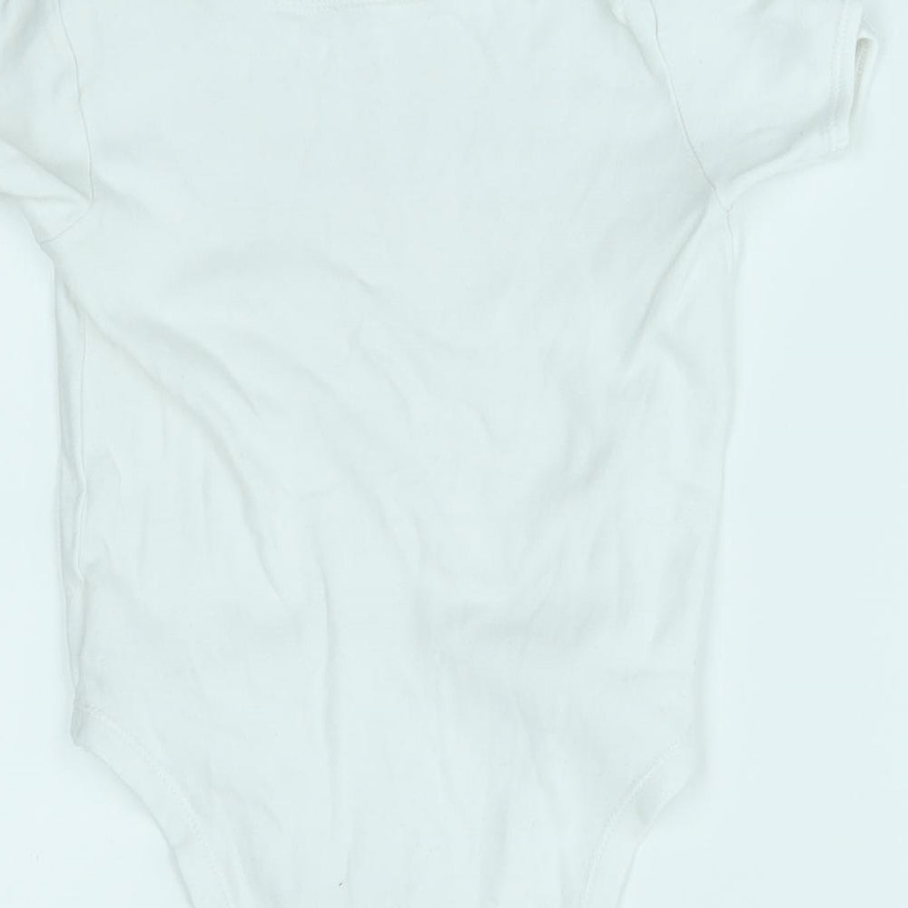 George Baby White Babygrow One-Piece Size 18-24 Months - you make my heart smile
