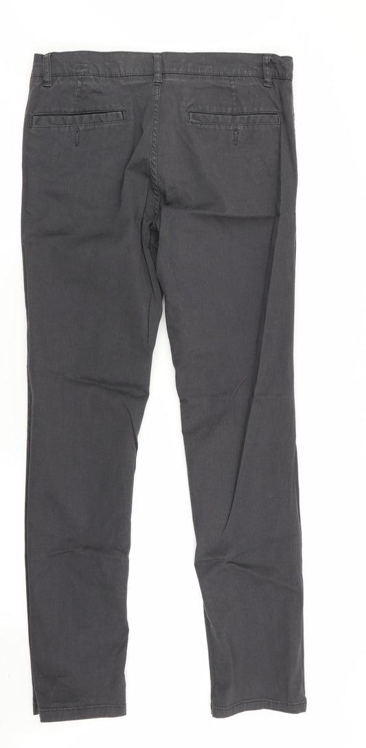 Florence and Fred Mens Grey Straight Jeans Size 32 in L31 in