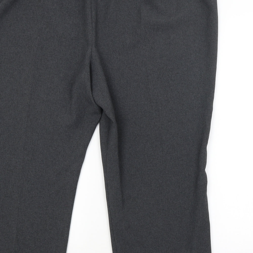 Bonmarché Womens Grey Trousers Size 22 L22 in