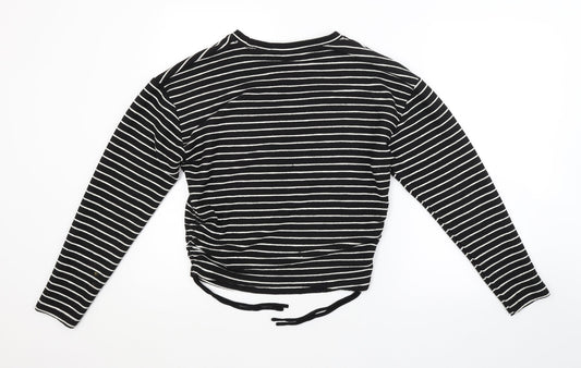 Womens UK Size M Zara Black Pullover Jumper