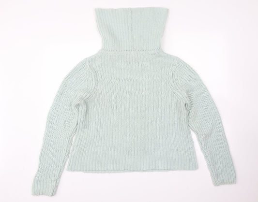 Womens UK Size 12 New Look Green Pullover Jumper