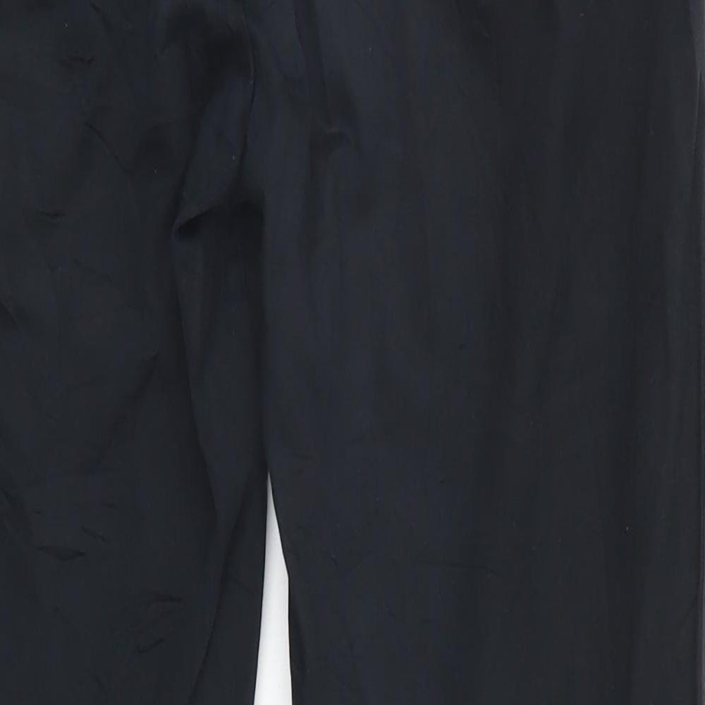 Mango Womens Black Trousers Size 8 L24 in