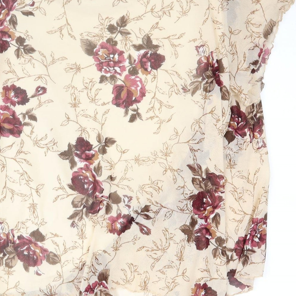 Womens UK Size 3XL Must Multicoloured Basic Blouse