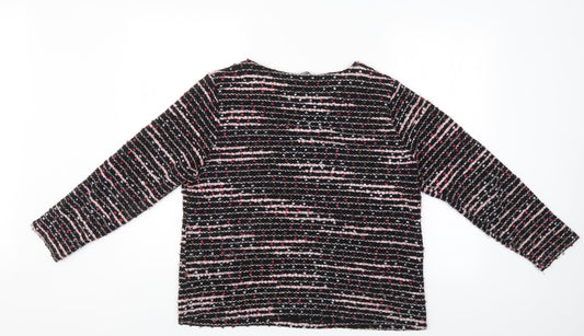 Womens UK Size 18 M&Co Multicoloured Pullover Jumper