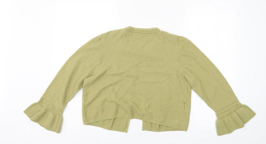 Preworn Womens Green Shrug Jumper