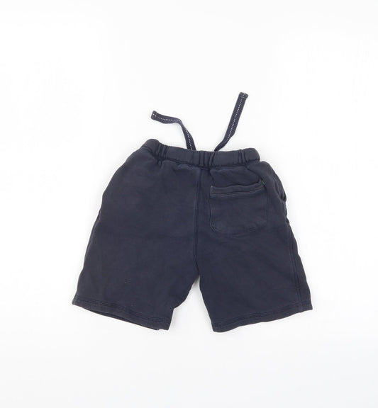 NEXT Girls Blue Sweat Shorts Size 4-5 Years