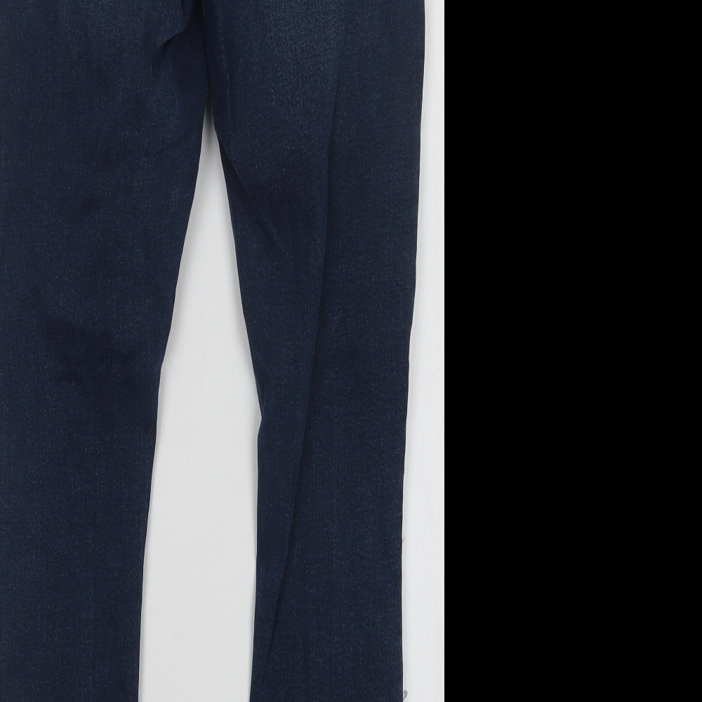 ASOS Womens Blue Denim Straight Jeans Size 26 in L25 in