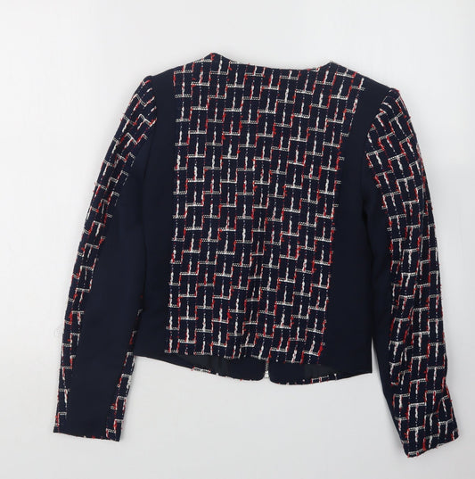 Womens UK Size 4 H&M Blue Jacket