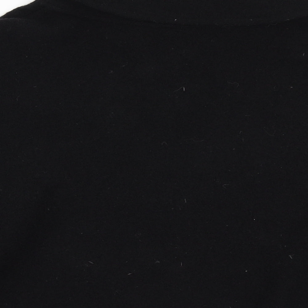 Womens UK Size 10 Passport Black Cardigan Jumper