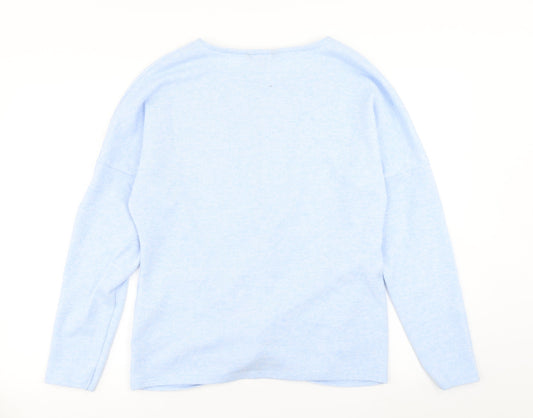 Womens UK Size S Dorothy Perkins Blue Pullover Jumper