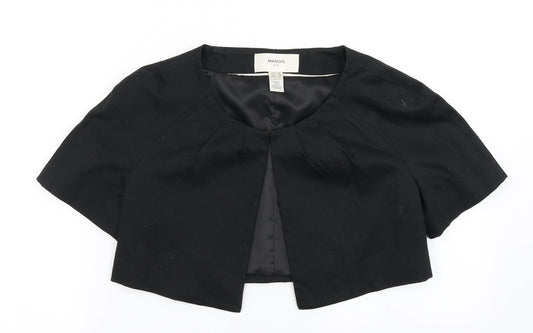 Womens UK Size XS Mango Regular Black Blazer
