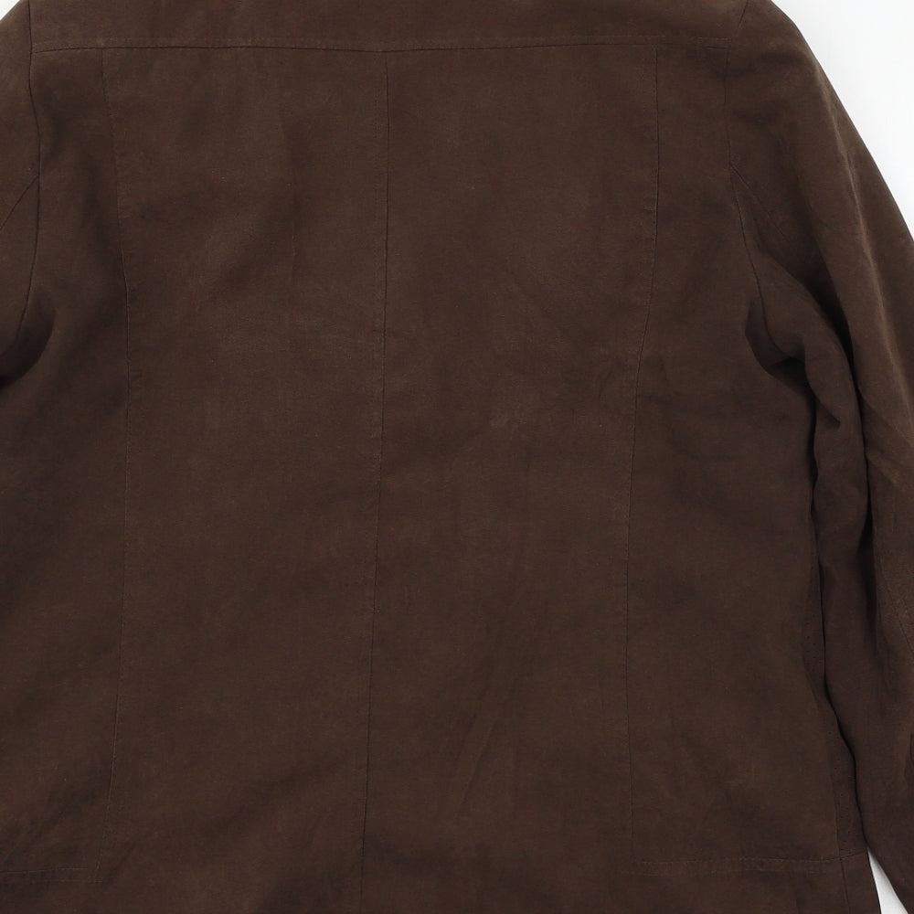 Womens UK Size 12 Klass Brown Jacket