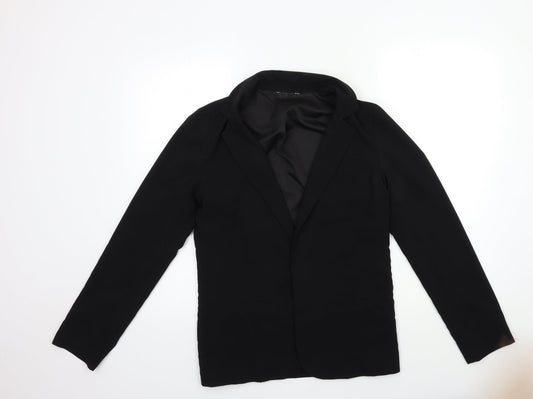 Womens UK Size 8 George Regular Black Blazer