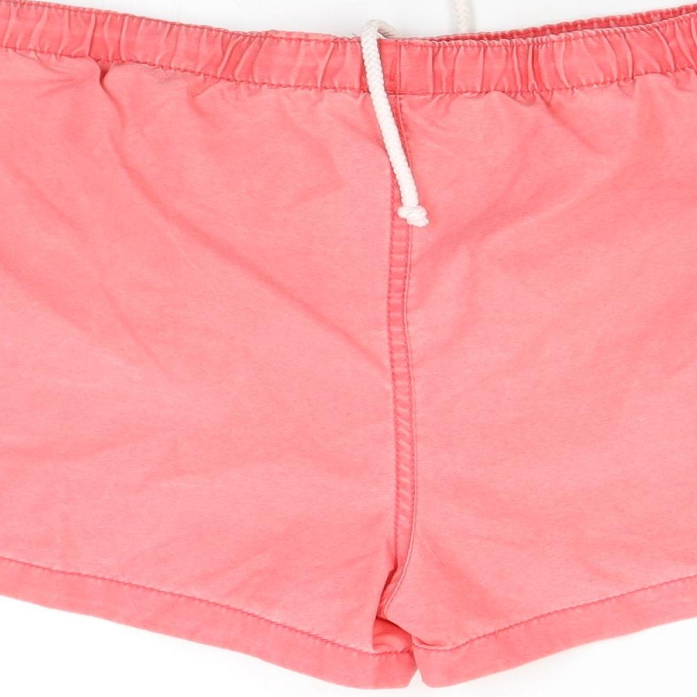 H&M Womens Pink Utility Shorts Size S