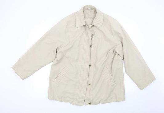 Womens UK Size L Telemac Beige Jacket