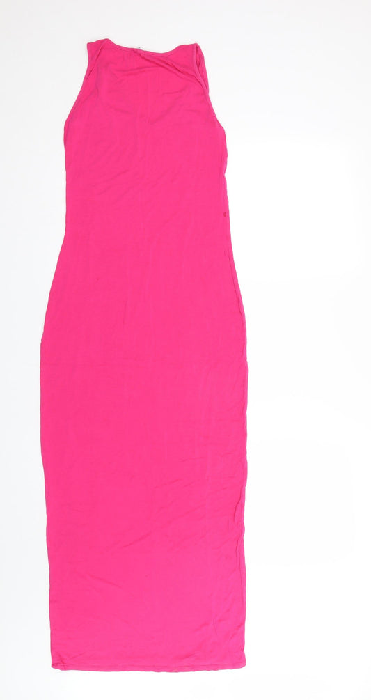 Primark Womens Pink Tank Dress Size 8
