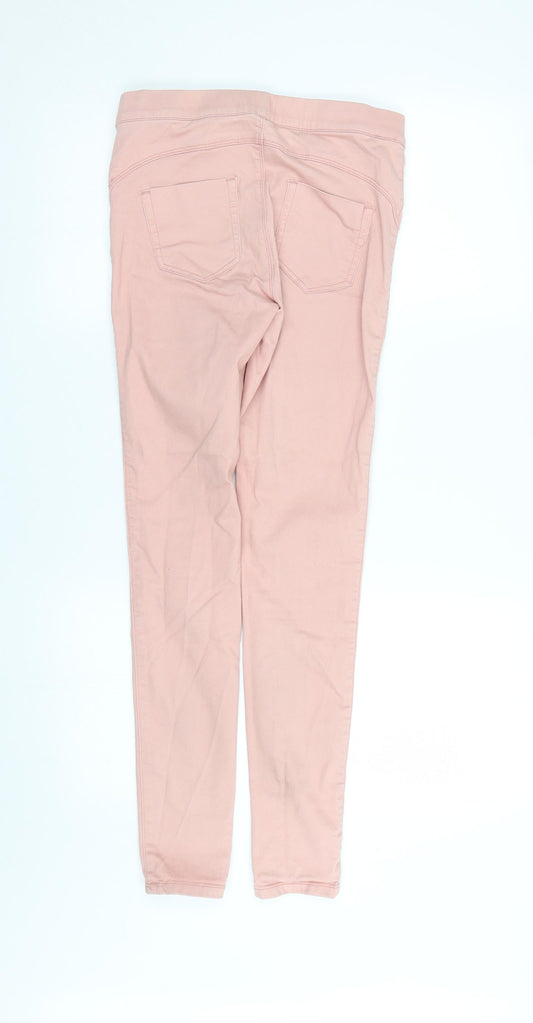 Primark Womens Pink Denim Jegging Jeans Size 6 L27 in