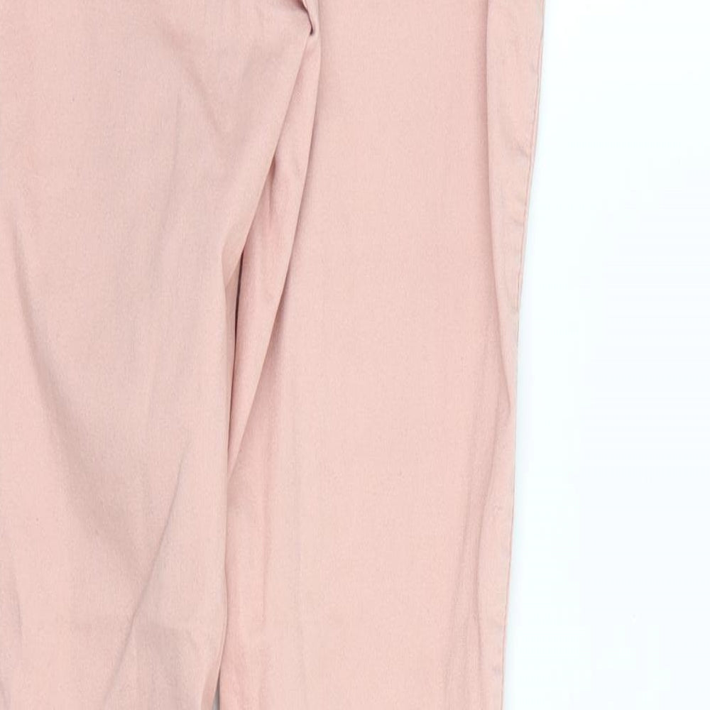 Primark Womens Pink Denim Jegging Jeans Size 6 L27 in