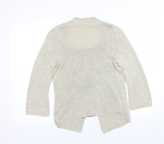 M&S Womens Beige Pullover Jumper Size 8