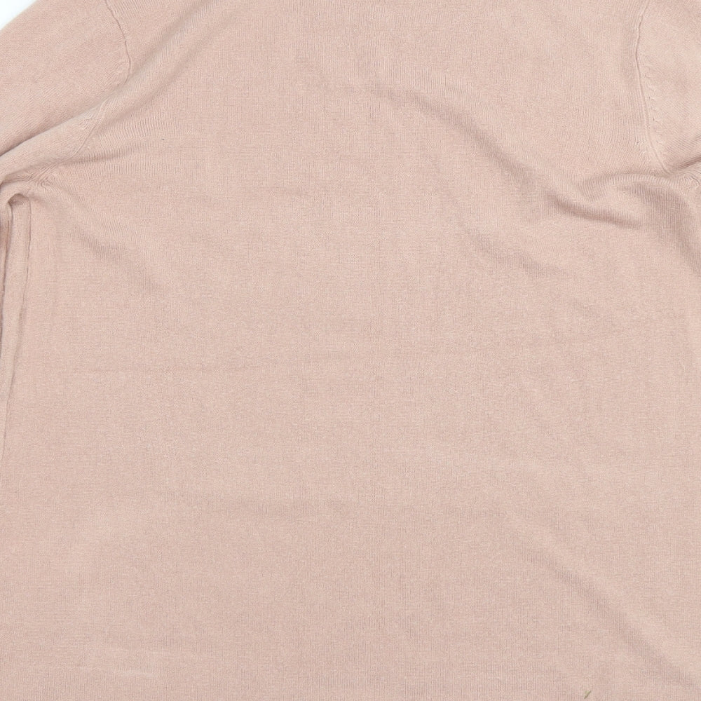 Womens UK Size 12 Peacocks Pink Pullover Jumper