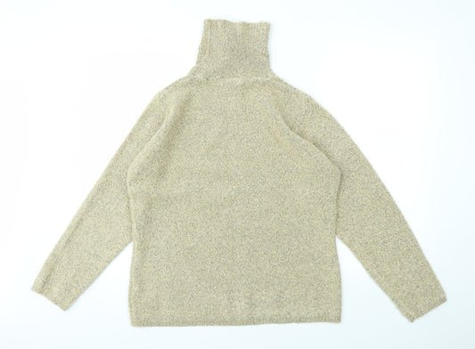 EWM Womens Gold Pullover Jumper Size M