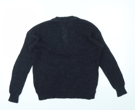 L.O.G.G Womens Blue Pullover Jumper Size S