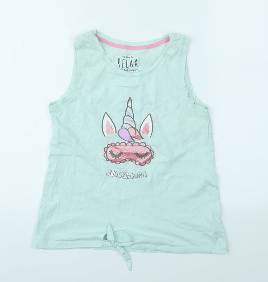 Peacocks Girls Multicoloured Animal Print Basic T-Shirt Size 12-13 Years