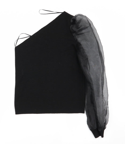 Primark Womens Black Basic Blouse Size 14