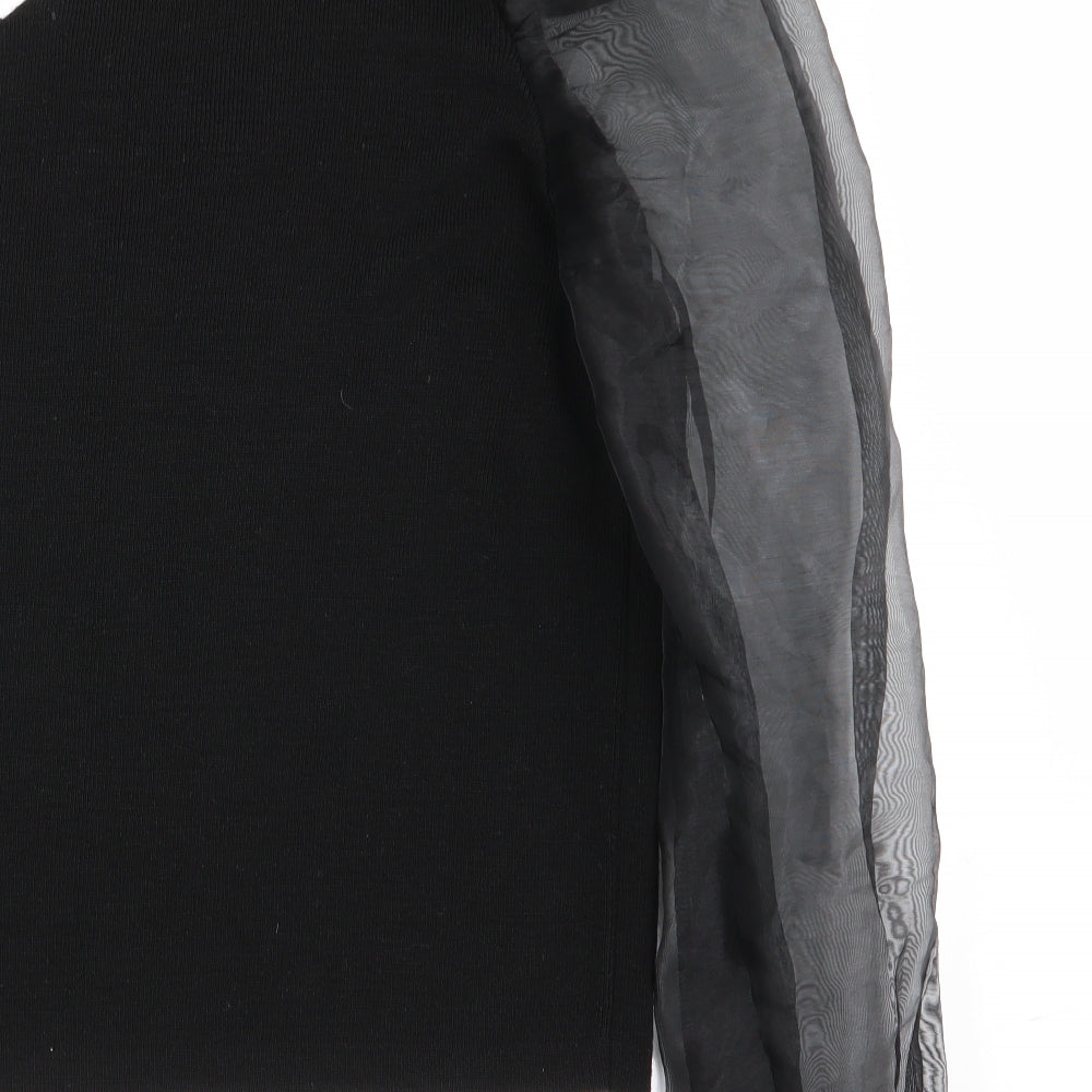 Primark Womens Black Basic Blouse Size 14