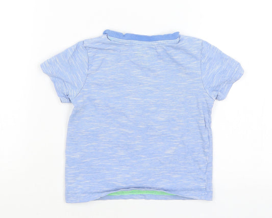 F&F Baby Blue Basic T-Shirt Size 18-24 Months - Monsters