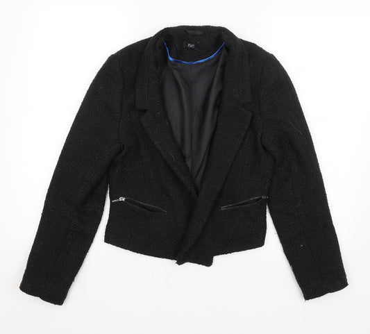 Womens UK Size 12 F&F Regular Black Blazer
