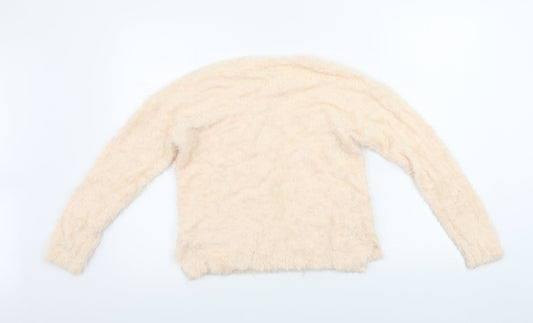 NEXT Girls Pink Pullover Jumper Size 11 Years
