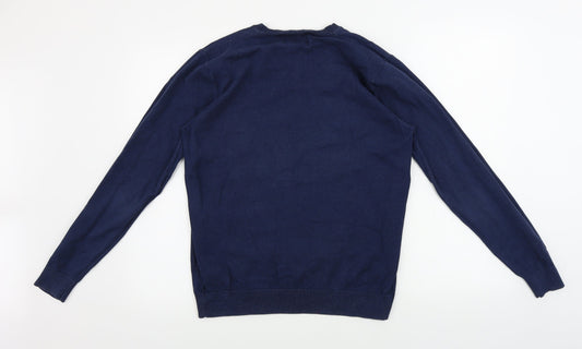 Womens UK Size M NEXT Blue Pullover Jumper