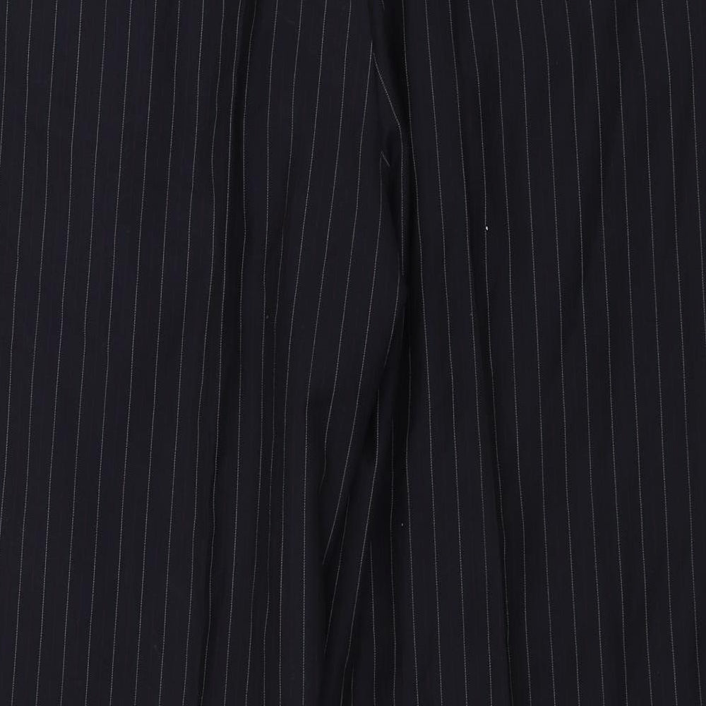 Preworn Mens Blue Striped Trousers Size 41 in L29 in