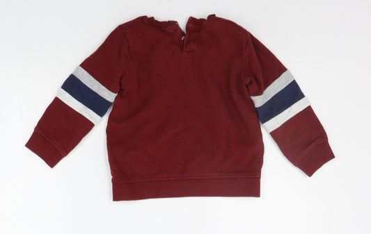 MNG Girls Purple Pullover Jumper Size 4-5 Years