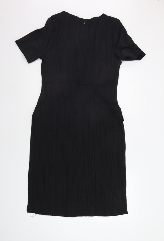 Real Form Womens Black A-Line Size 14