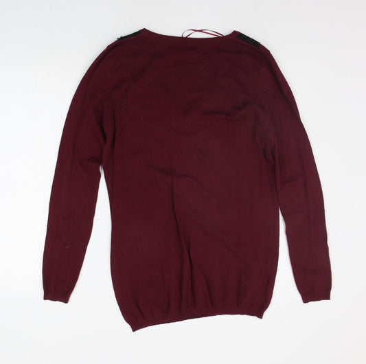 NEXT Womens Purple Jumper Dress Size 10