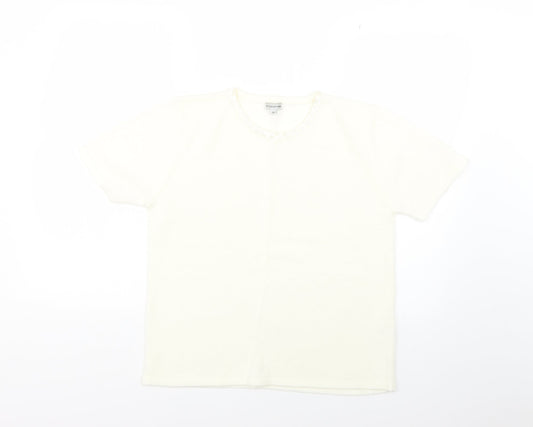 ys collection Womens Yellow Pullover Jumper Size M