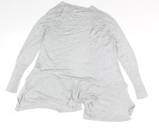Womens UK Size M M&S Grey Cardigan Jumper