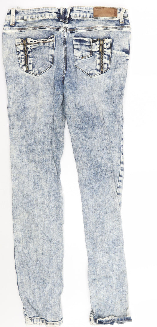 Only Womens Blue Skinny Jeans Size 32 L31 in