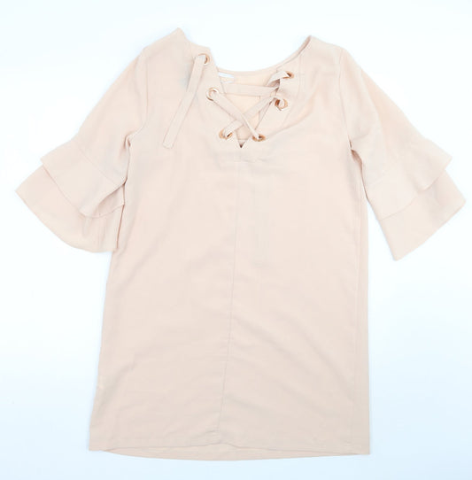 Primark Womens Pink A-Line Size 12