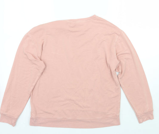 F&F Womens Pink Pullover Jumper Size 8