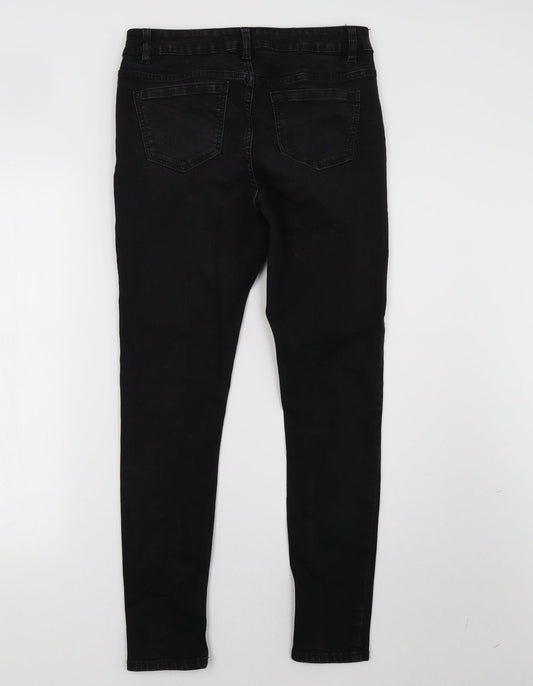 George Womens Black Denim Skinny Jeans Size 10 L29 in