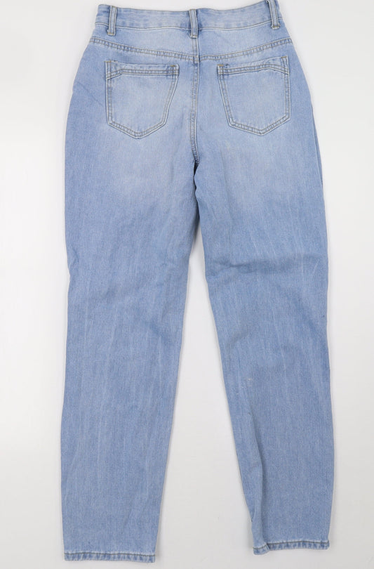 SheIn Womens Blue  Denim Mom Jeans Size S L29 in