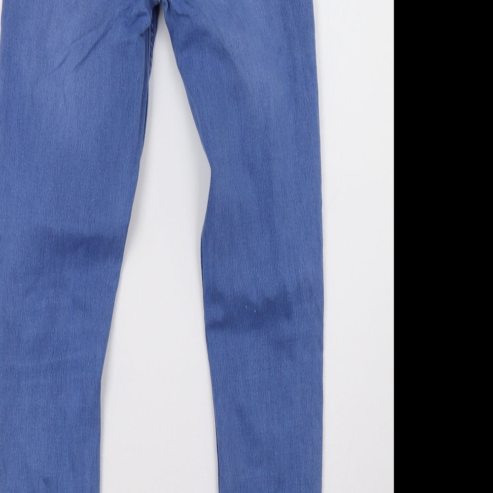 New Look Womens Blue Denim Skinny Jeans Size 8 L29 in