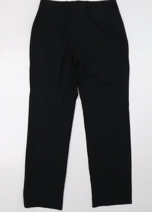 Steilmann Womens Black Trousers Size 14 L32 in