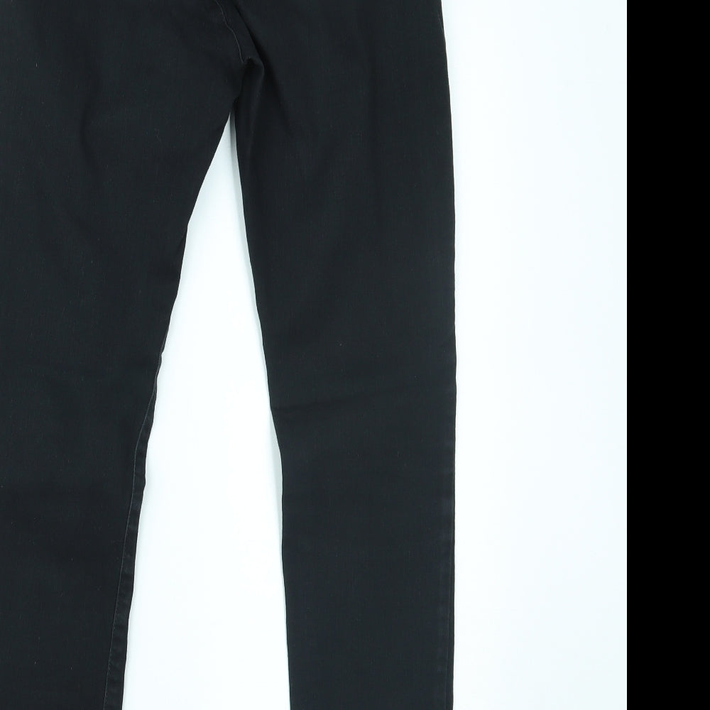 Womens UK Size 10 Marks and Spencer Regular Fit Skinny Black Jeans