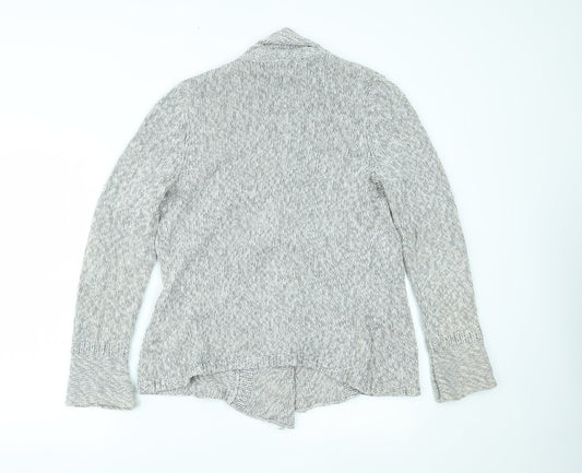 Womens UK Size M Wallis Grey Cardigan Jumper