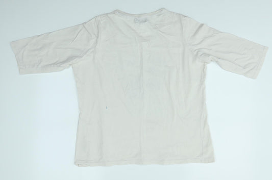 F&F Womens Multicoloured Basic T-Shirt Size M - COWS